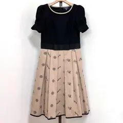 ゆ*♪様 極美品✨エムズグレイシー ワンピース 花柄 ボートネック A