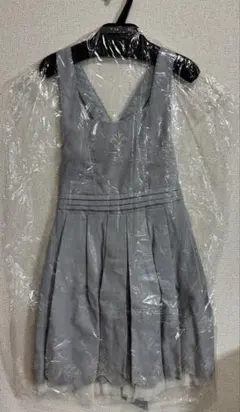 【タグ付】Secret Honey 裾刺繍 プリーツ キャミワンピース