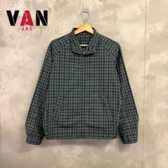 VAN スウィングトップジャケット ブルゾン チェック柄 ヴァン