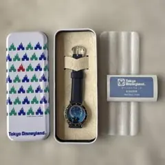 Tokyo Disneyland ミッキー 時計 ネイビー　オリジナルウォッチ