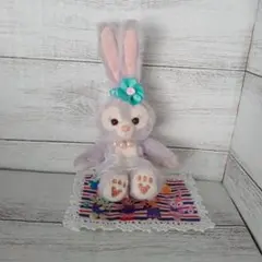 ディズニーシー　ステラルー　ぬいぐるみストラップ　ぬいぐるみバッジ