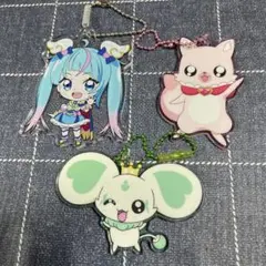 プリキュア アクリルキーホルダー3点セット