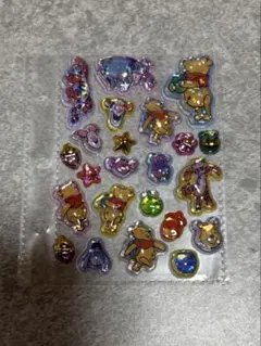 【正規品】ボンボンドロップ　うるちゅるシール　ディズニー　プーさん　おすそ分け
