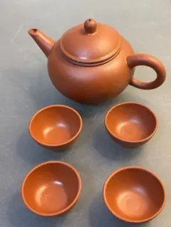 【新品】茶器セット 急須と茶碗4個