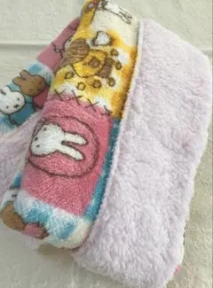 新品⭐︎ミッフィー miffyブランケット 裏ボアひざ掛け100×70 ピンク