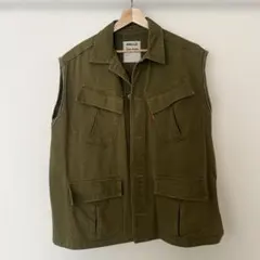 Rodeo Crowns オリーブ ジレ　デニムベストのサムネイル