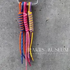 PartsMuseumバッグやキーチャーム等に♡バイカラーパラコード1個115円