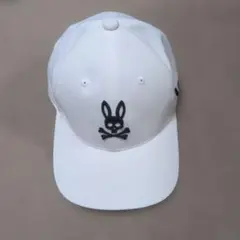 Psycho Bunny ゴルフキャップ ホワイトのサムネイル