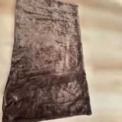 ブラウン 電気毛布 ジッパー付き