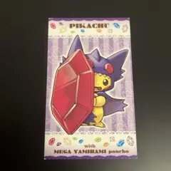 h*G様 ポケモン 名刺カード PSA8 ポンチョピカチュウ ヤミラビ - メルカリ