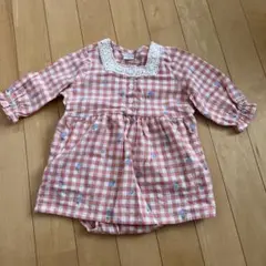美品　futafuta バースデイ　ベビー　ボディスーツ　ブラウス　女の子