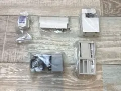 新品　オフィス マスコット 全５種　ミニチュア　コンプリート　ガチャ