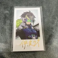 伊波ライ　にじさんじ デビューチェキ サイン入り レア 箔押し