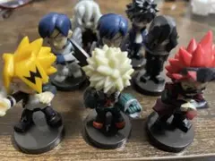 チョコエッグ 僕のヒーローアカデミア 爆豪勝己 切島鋭児郎 上鳴電気 飯田天哉