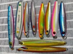 【ショアジグ】有名メーカージグセット（中古ジグ付き） ショアジグ】有名メーカージグセット（中古ジグ付き）