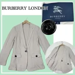 ✨美品✨バーバリーロンドン 綿100％ テーラードジャケット38 M ベージュ