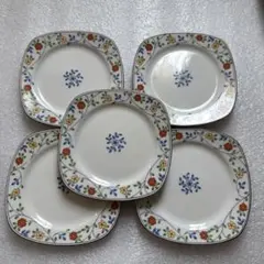 『今日からうー特価』　旧たち吉　角皿　5枚　柄違い 今日からうー特価』 旧たち吉 角皿 5枚 柄違い - メルカリ