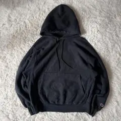 90s 00s チャンピオン プレミアムリバースウィーブ パーカー 無地 y2k