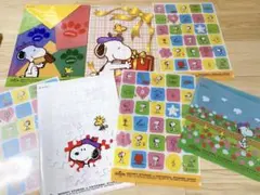 新品、未使用！！スヌーピーA4サイズクリアファイル、クリアケースセット！！