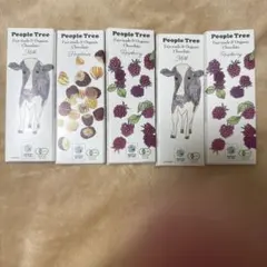 People Tree フェアトレードチョコ 5枚セット　eのサムネイル