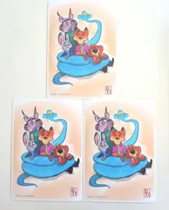 映画 ズートピア2 特典 プレミアムアートボード 第6弾 入場者特典　3枚セット