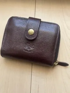 IL BISONTE 二つ折り財布 ブラウン レザーのサムネイル