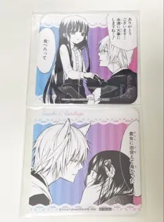 いぬぼく 妖狐×僕SS 藤原ここあ カフェ コースター 大阪限定 - メルカリ