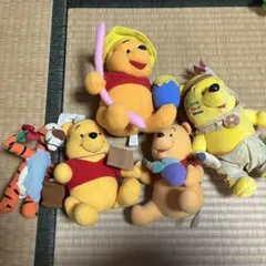 くまのプーさん ぬいぐるみ5体セット