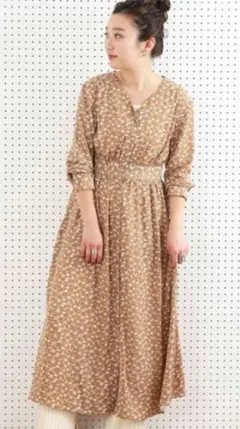 FREAKS STORE web限定 フラワープリントワンピース