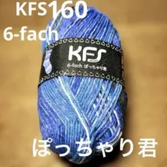 6-fach ぽっちゃり君KFS opal毛糸気仙沼　海6 KFS160