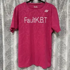 九州国際大学 Fault.K.B.T. シャツ Lサイズ ピンク