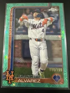フランシスコ・アルバレス /199 グリーン Topps Chrome