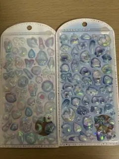 ボンボンドロップシール　パールベール　シール　2枚