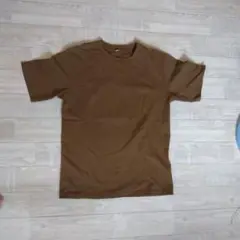 ブラウン Tシャツ サイズL