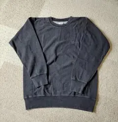 XLサイズ チャンピオン リバースウィーブ　スウェット　トレーナー オフブラック