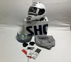 SHOEI NEOTEC II ホワイト Lサイズ ミラーシールド、インカム付 SHOEI NEOTEC II ホワイト Lサイズ ミラーシールド、インカム付 - メルカリ