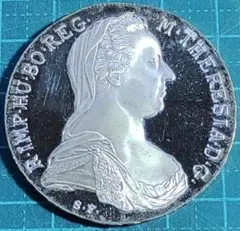 オーストリア マリア・テレジア 大型銀貨 1780年銘 復刻版(リスト
