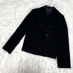 アンタイトル　コーデュロイジャケット　1　ショート丈トレンチコート