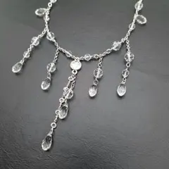 SWAROVSKI スワロフスキー ネックレス クリスタル ティア ドロップ