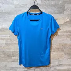 NIKE DRI-FIT Tシャツ レディース L ブルー