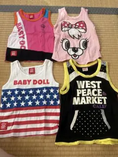 タンクトップ　まとめ売り　80 90