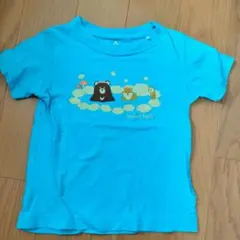mont-bell　キッズTシャツ　温泉　動物