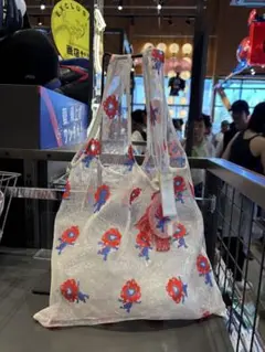 EXPO2025 ミャクミャク　レースのオシャレバッグ　モチーフ付き