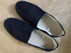 GU エスパドリーユ　スリッポン　ネイビー　紺色　28cm