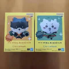 ヒロアカ ちいかわ フィギュア　緑谷出久×ちいかわ ＆ 爆豪勝己×ハチワレ