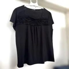 黒色　半袖 トップス 3L 冠婚葬祭　葬式　喪服