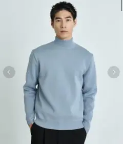 パブリックトーキョー　タートルネックニット