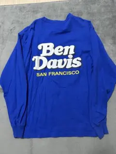 Ben Davis ロングスリーブTシャツ 青