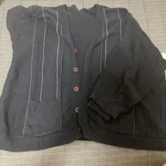 DUNNES XL 黒 カーディガン