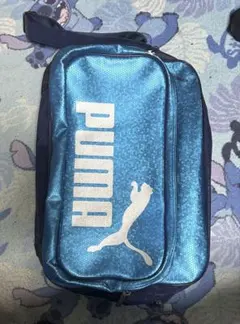 PUMA ショルダーバッグ ブルー ネイビーのサムネイル